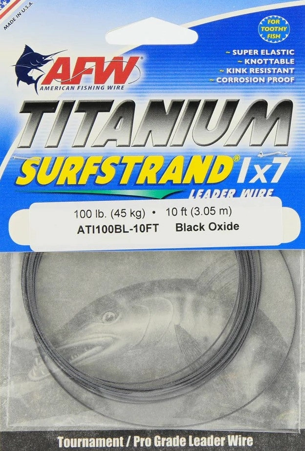 American Fishing Wire Titanium Surfstrand Leader Wire