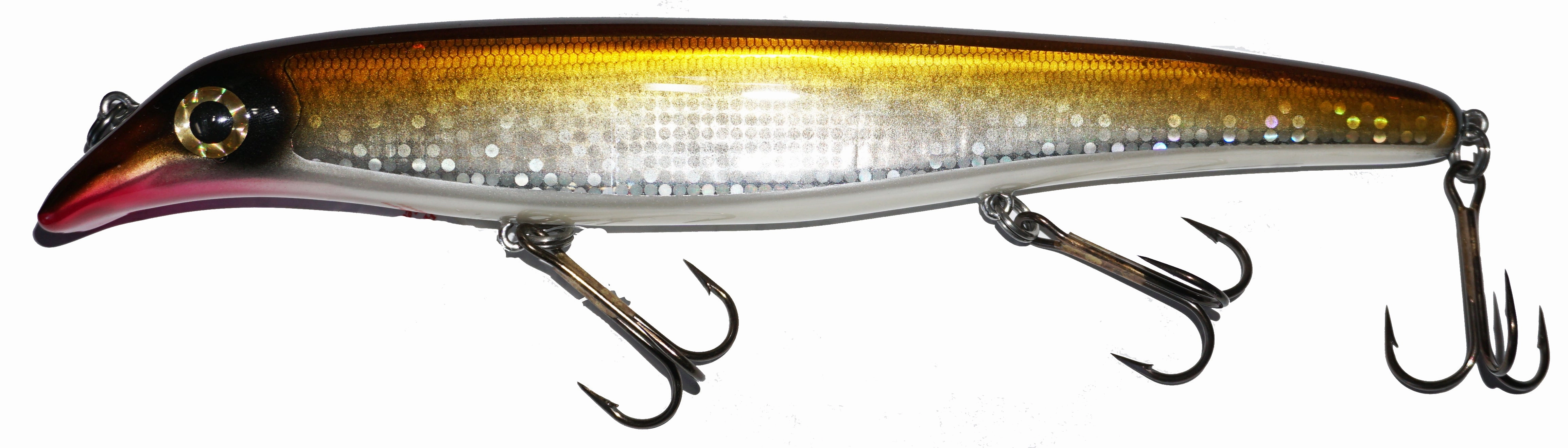 Big Fork Flash Sand Cat 10" Jerkbait