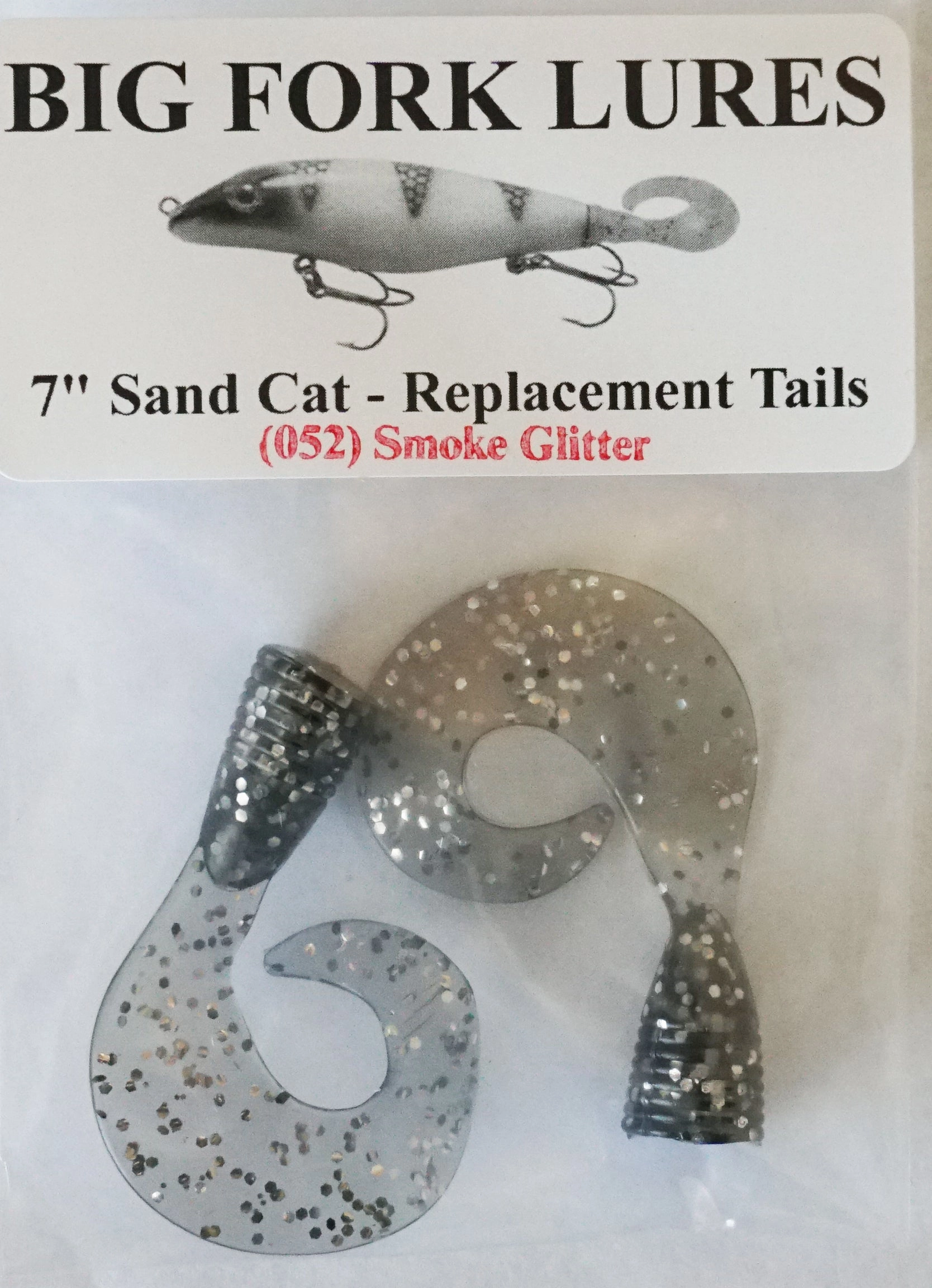 Big Fork Lures Sand Cat LAT Replacement Tails