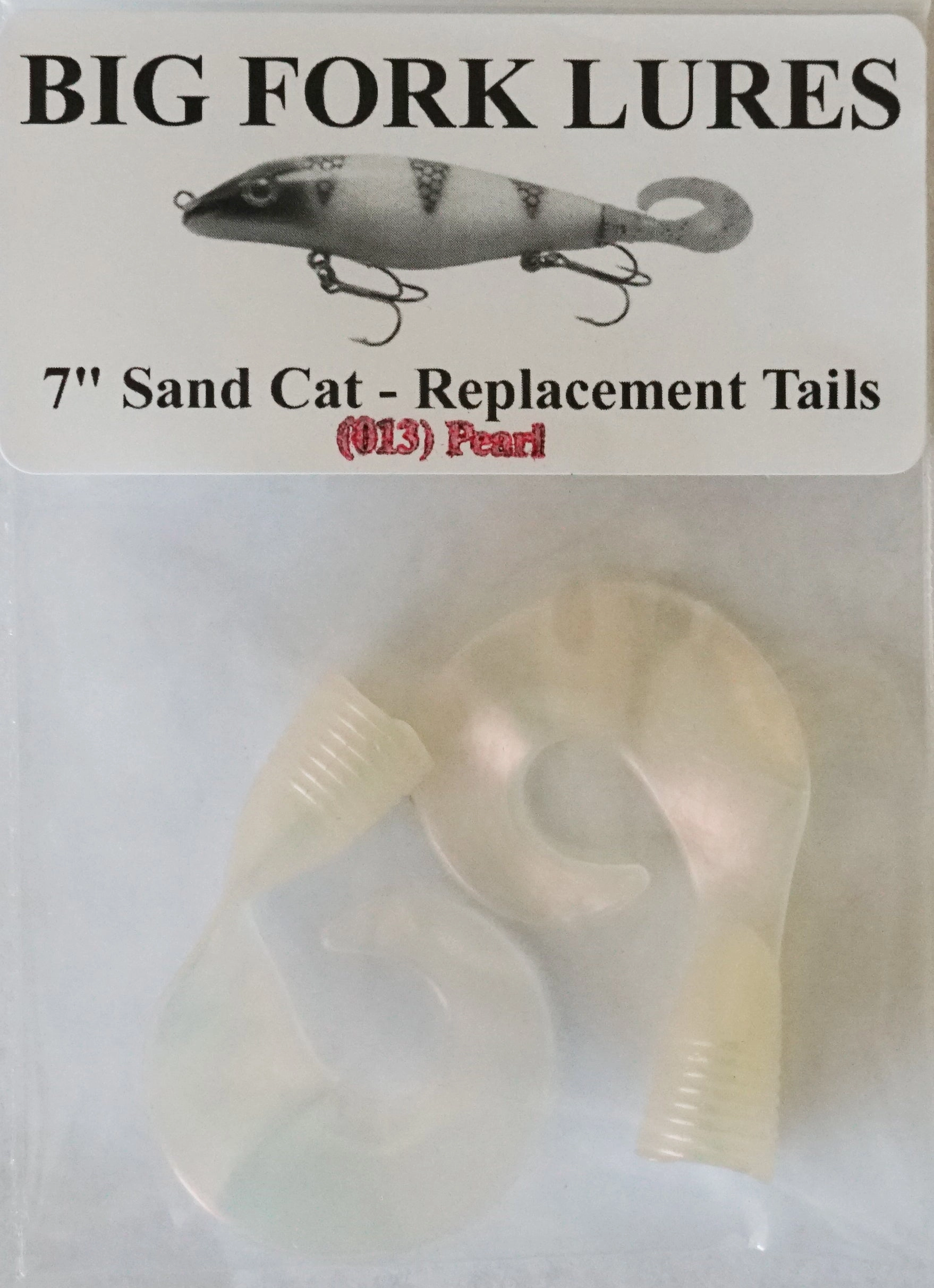 Big Fork Lures Sand Cat LAT Replacement Tails