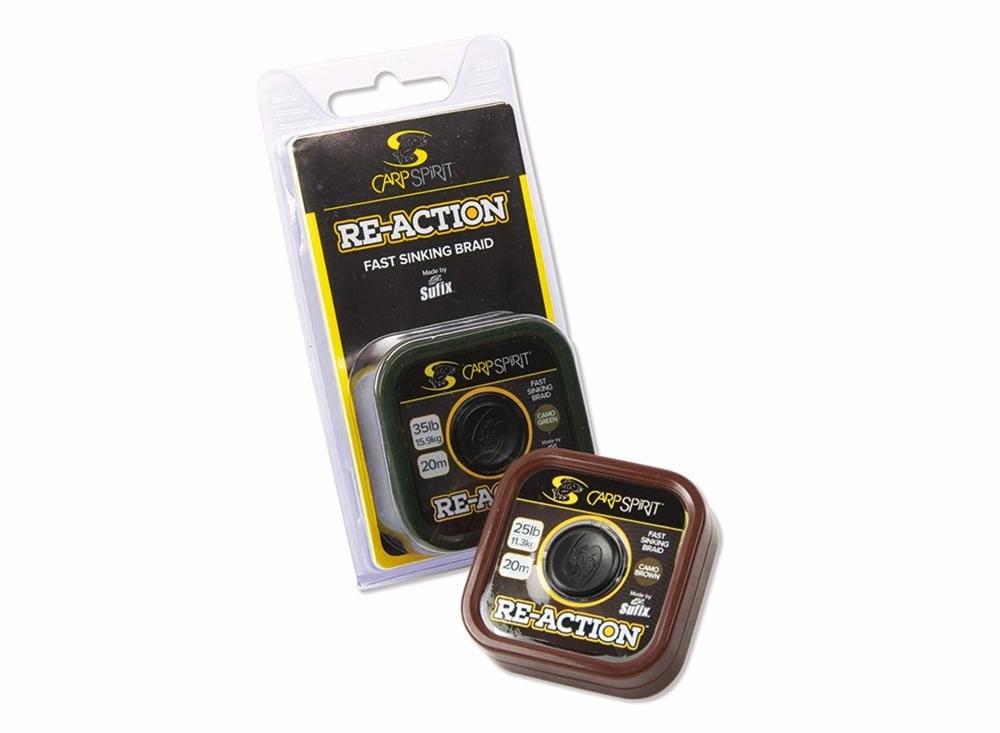 Carp Spirit - Re-Action Braid Hooklinks 20m