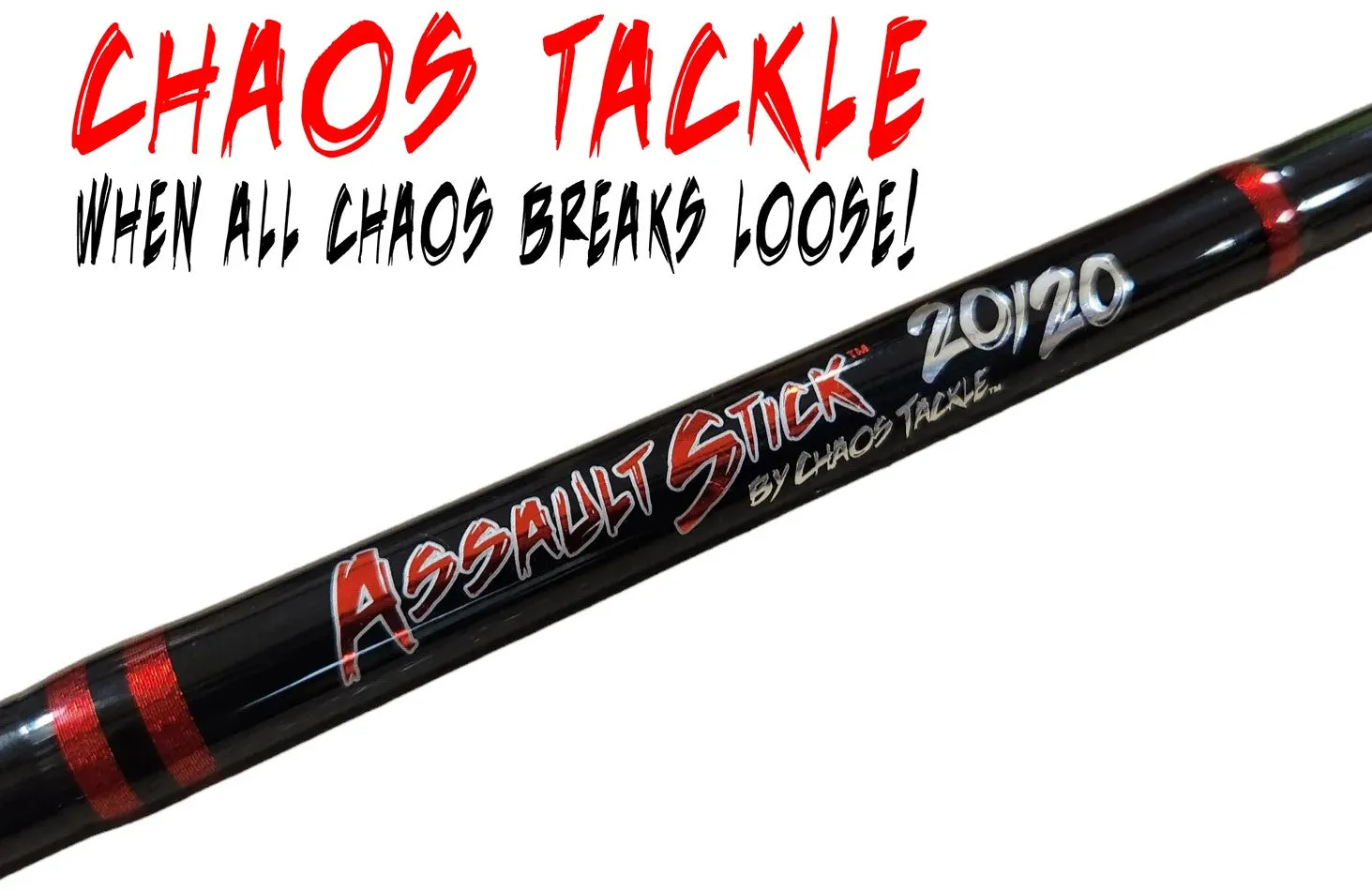 Chaos Tackle Assault Stick 20/20 Rods (Full Grip)