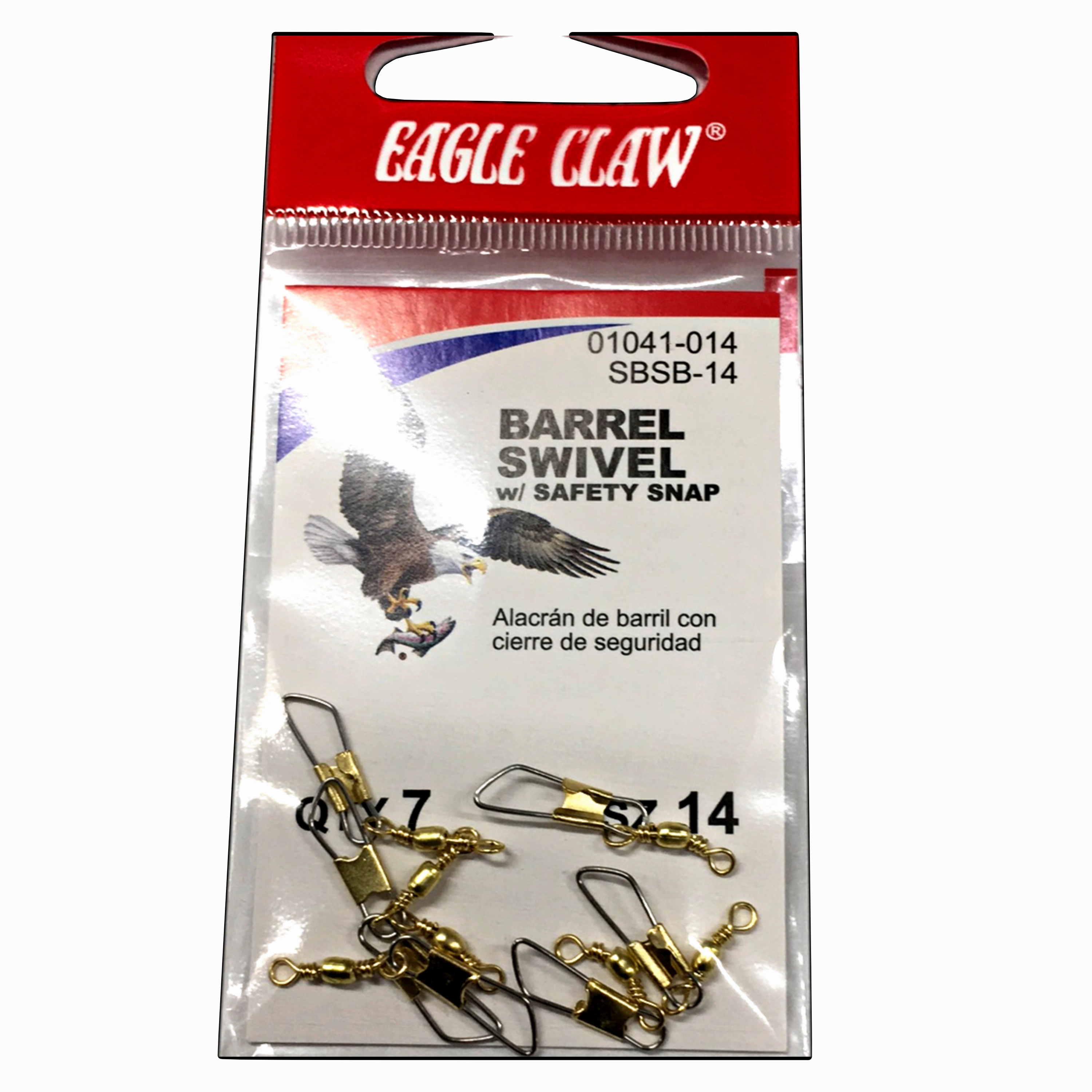Eagle Claw Brass Snap Swivel