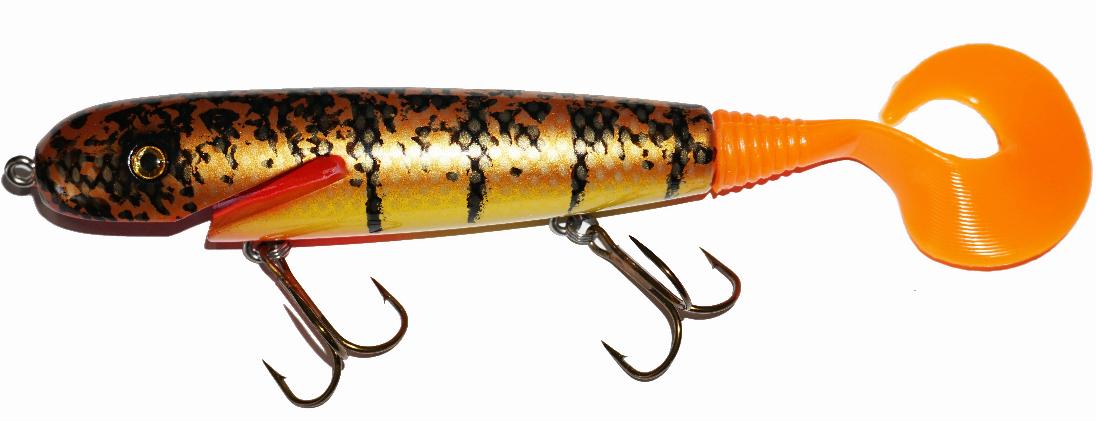 Leo Lures 6" Jerkbait Rubber Tail