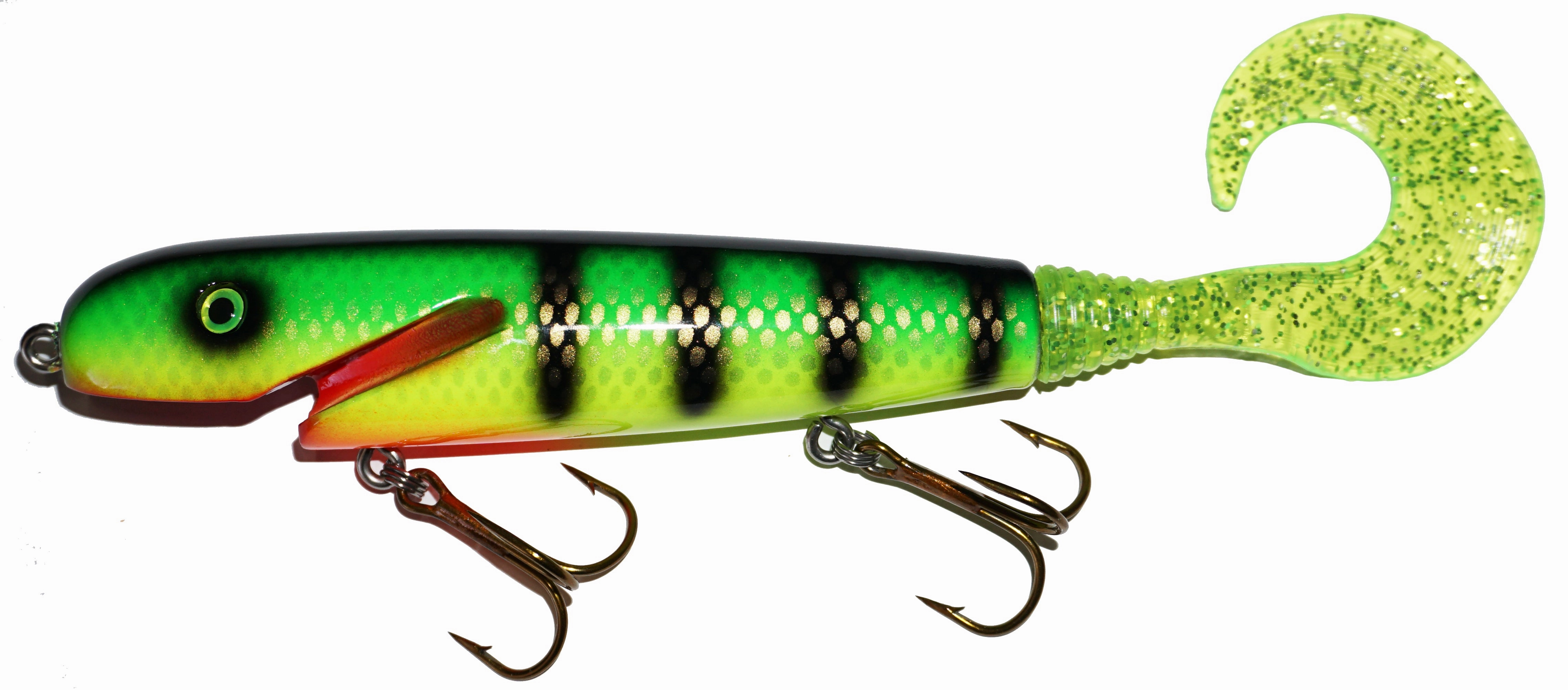Leo Lures 6" Jerkbait Rubber Tail