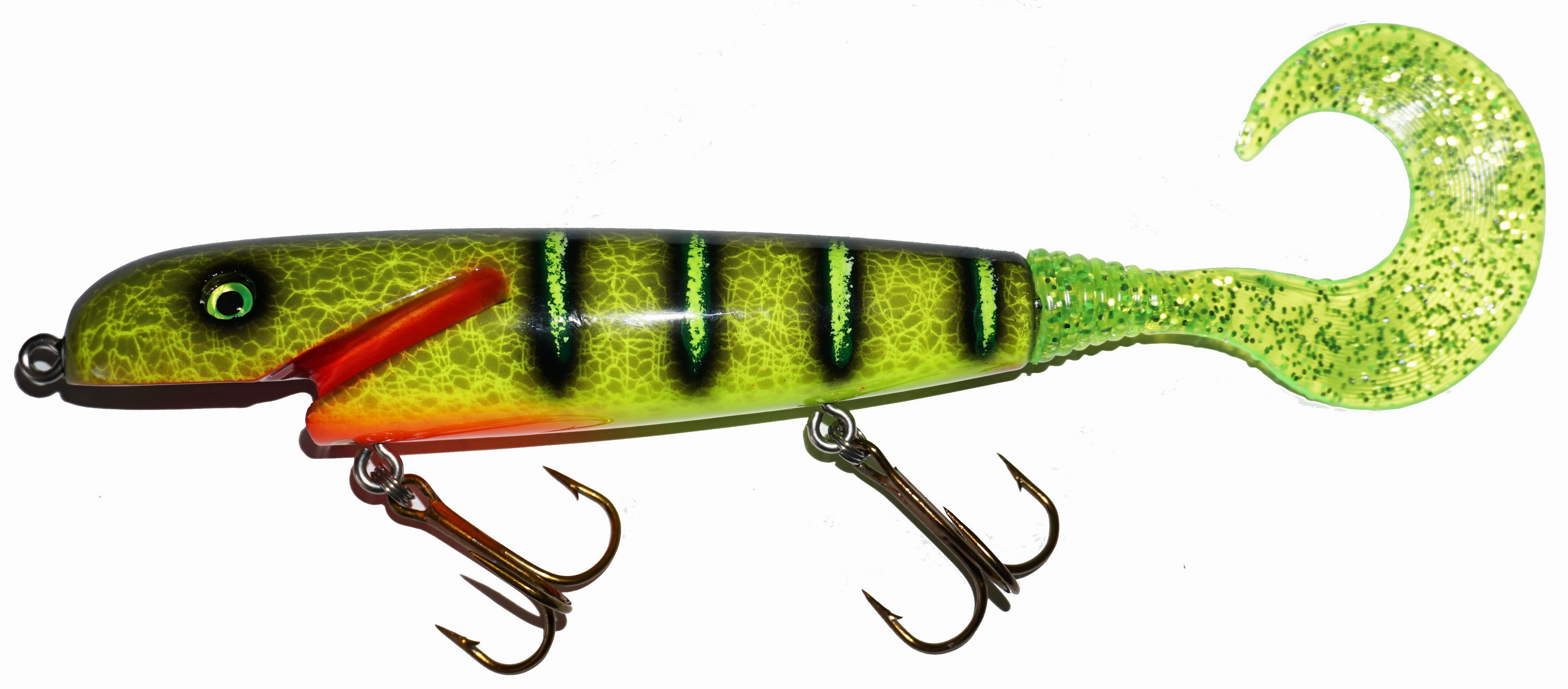 Leo Lures 6" Jerkbait Rubber Tail
