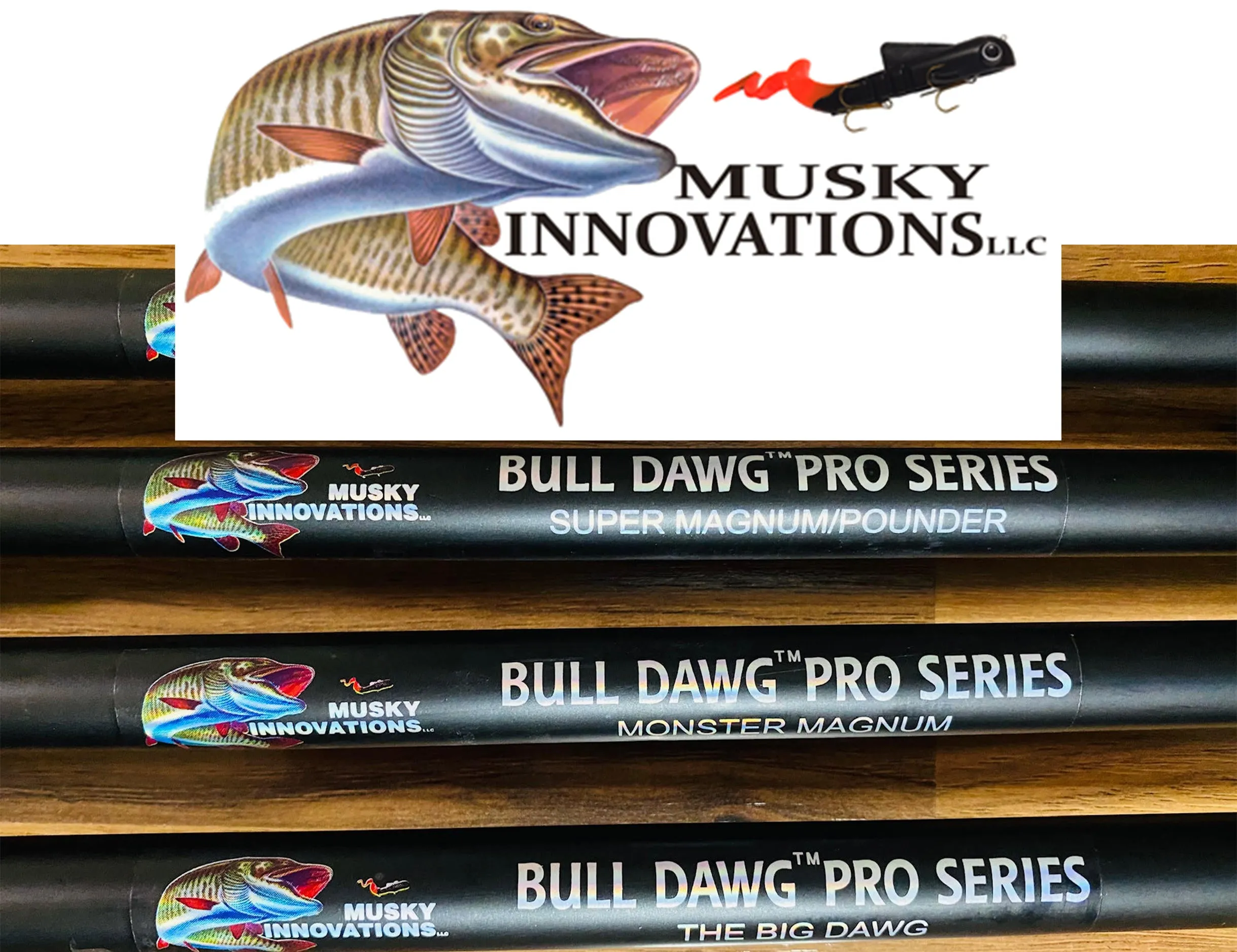 Musky Innovations Pro Bull Dawg Rods (1 Piece)