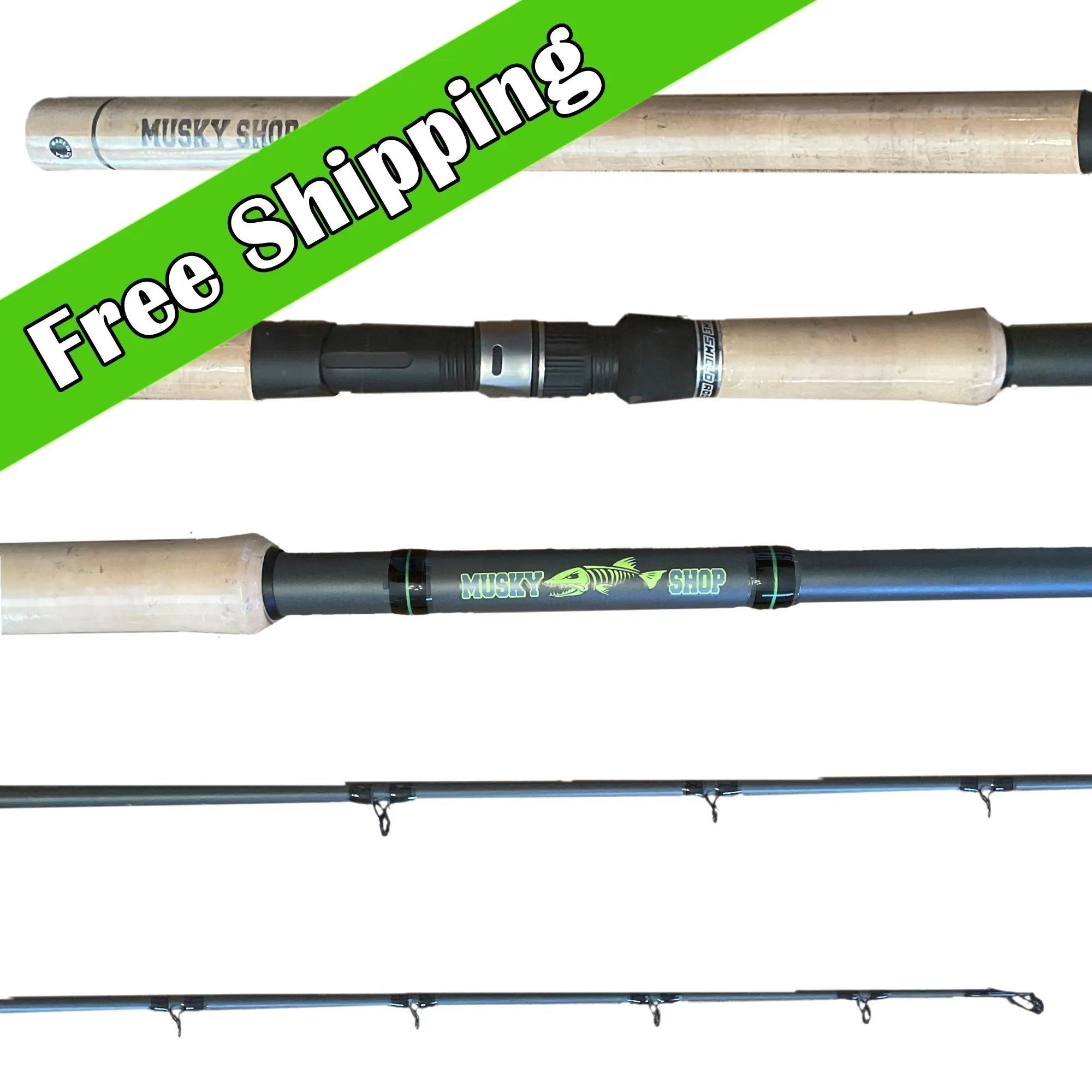 Musky Shop Creeker Shield Rod Series 8'6" Heavy One-Piece