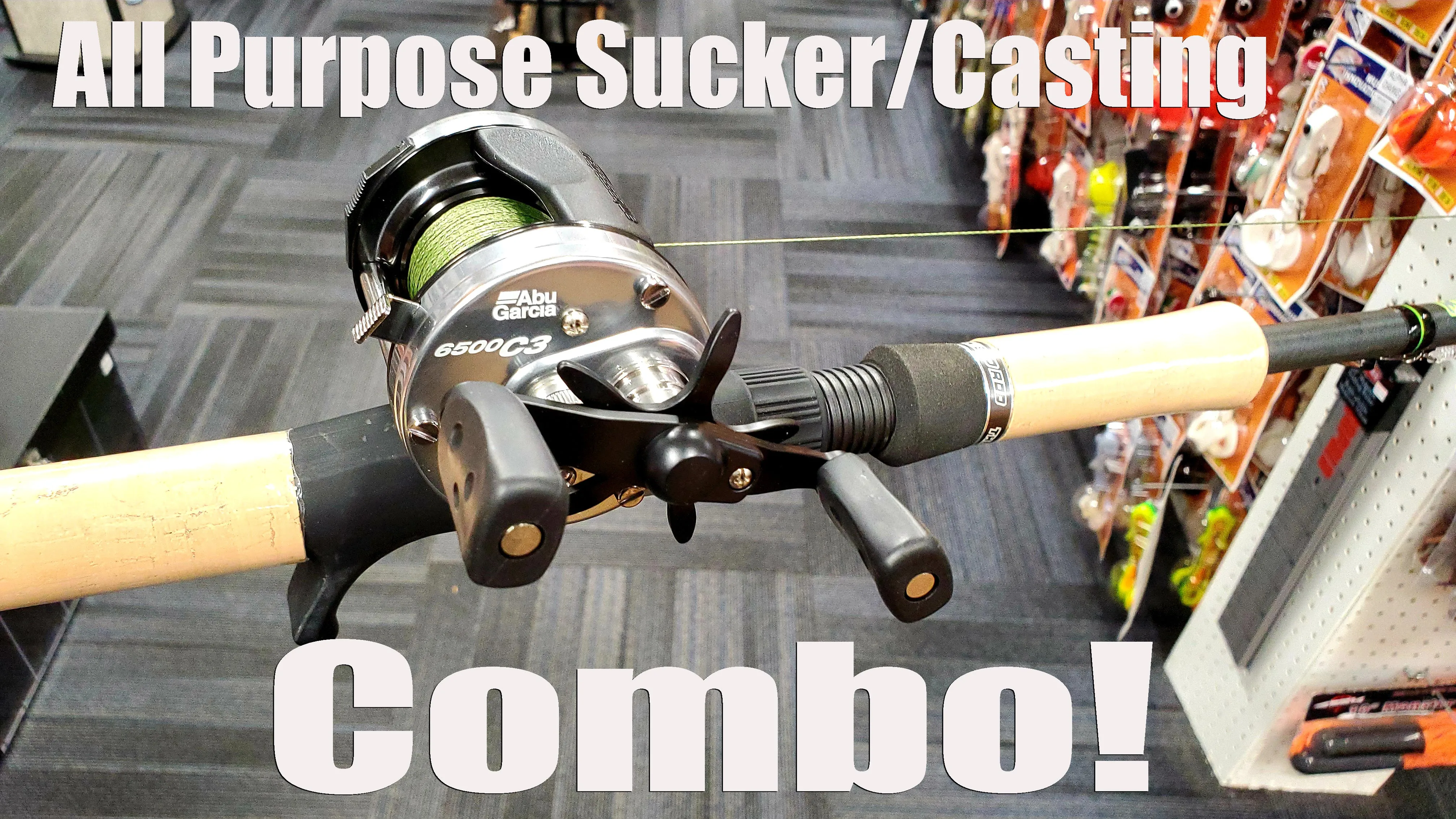 Musky Shop Shield Rod & Abu Garcia C3 Combo