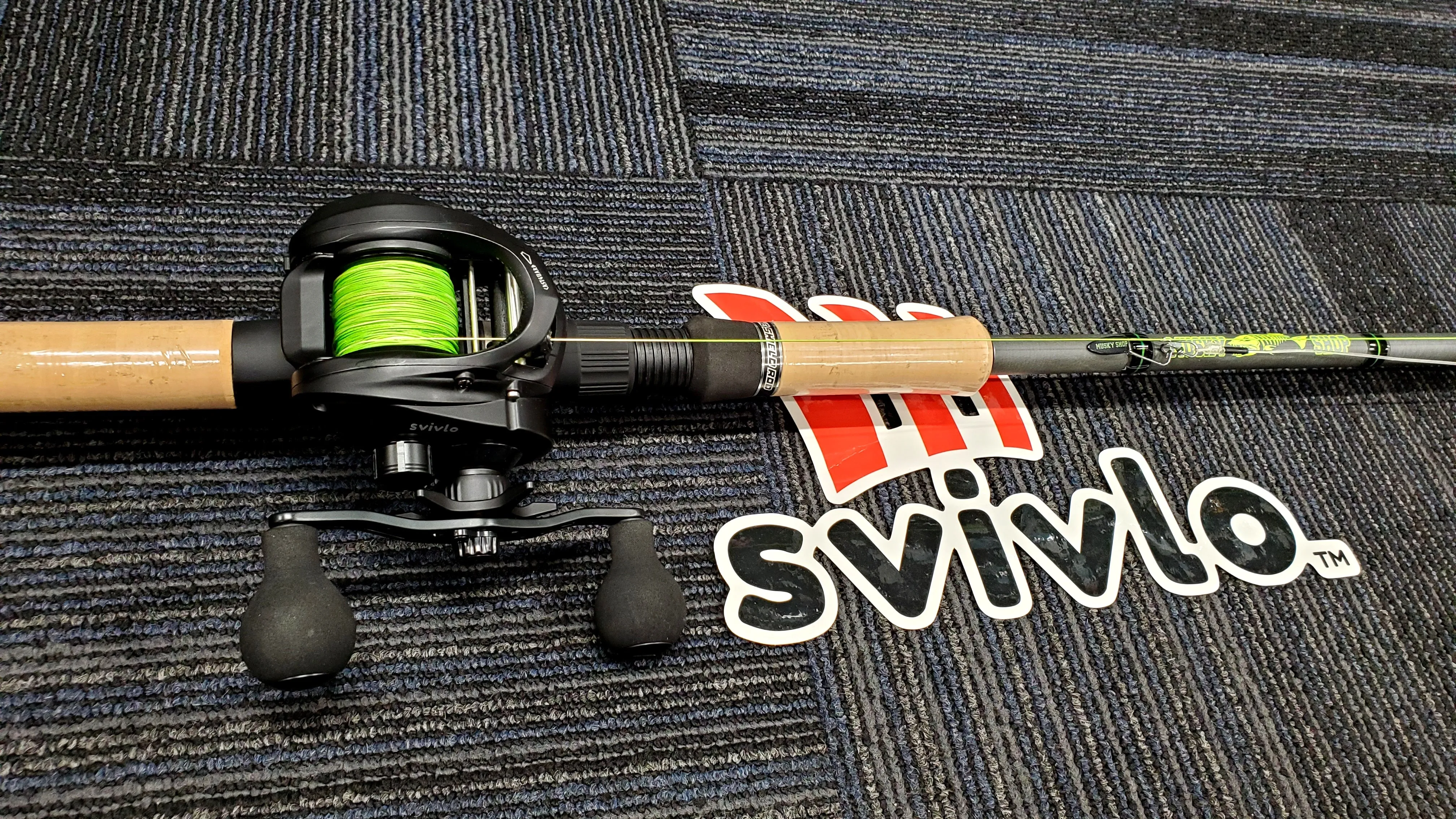 Musky Shop Shield Rod & Svivlo Genesis ONE Combo