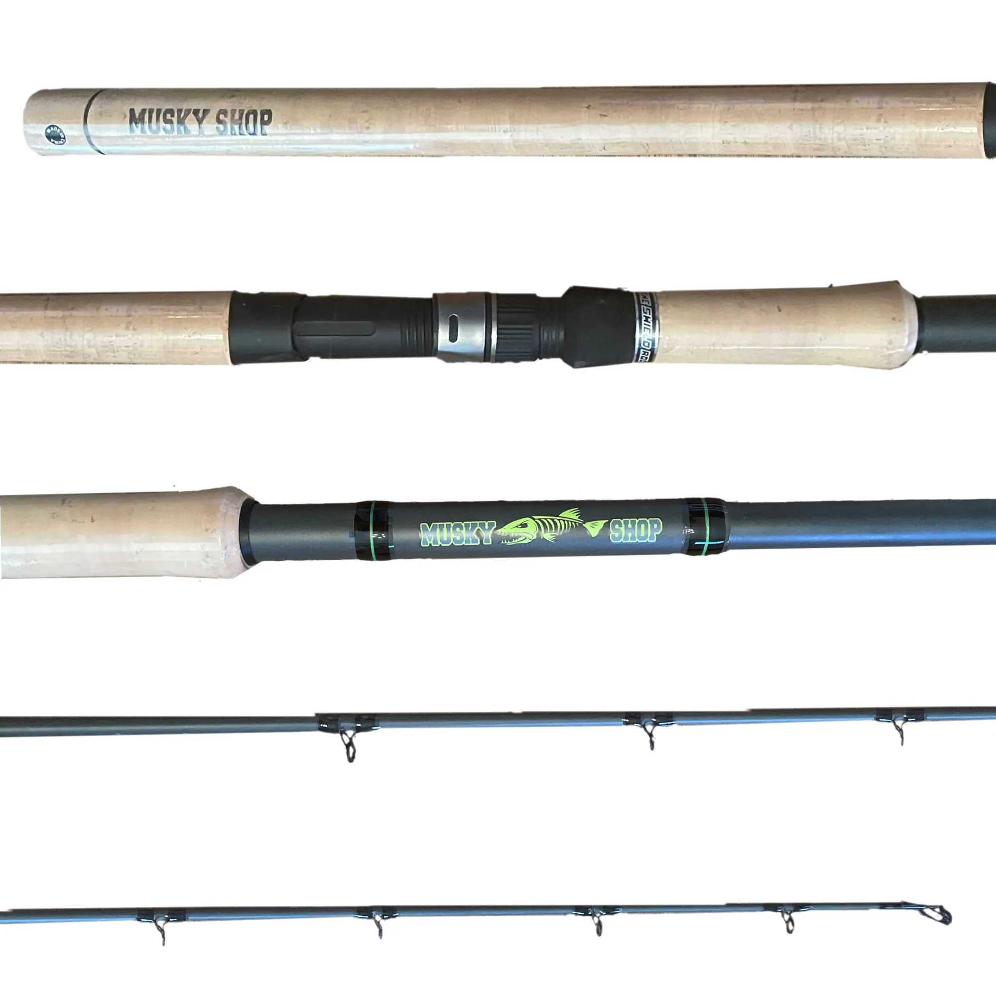 Musky Shop Shield Rod & Svivlo Genesis ONE Combo