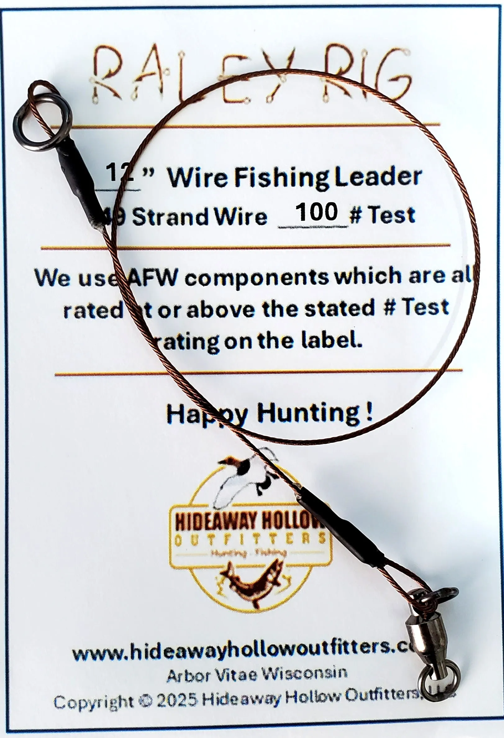 Raley Rig Musky Leaders