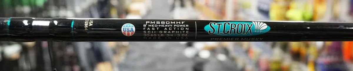 St. Croix Premier Musky-Pike Spinning Rods