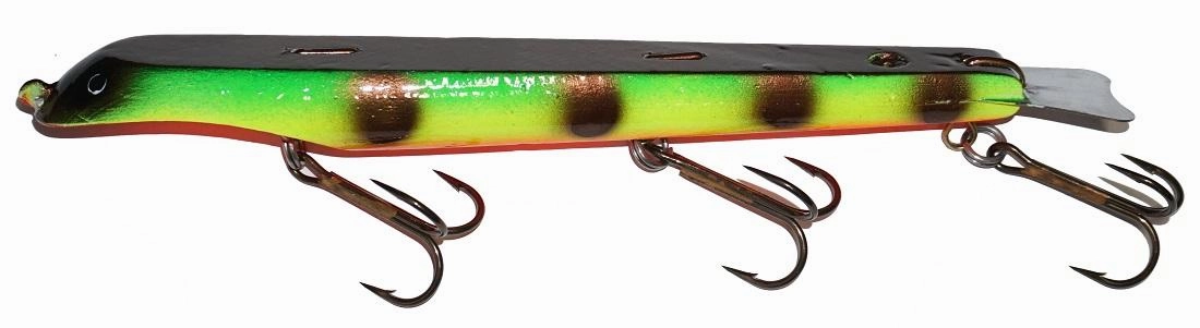 Suick Musky Lures 9" Dive and Rise Bait