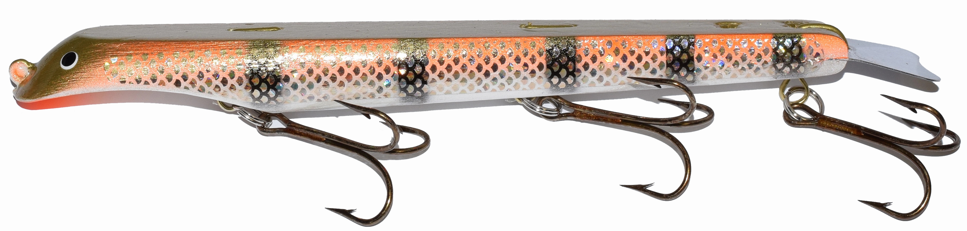 Suick Musky Lures 9" Dive and Rise Bait
