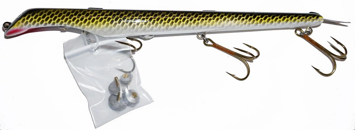 Suick Musky Lures Frankensuick Dive and Rise Bait