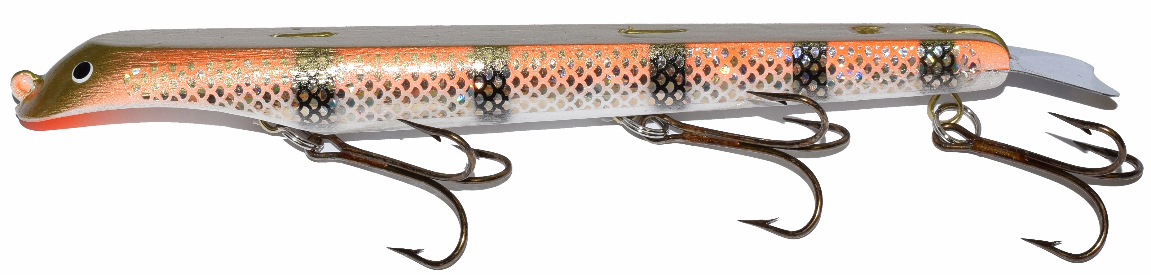 Suick Musky Lures Series 10" Dive and Rise Bait