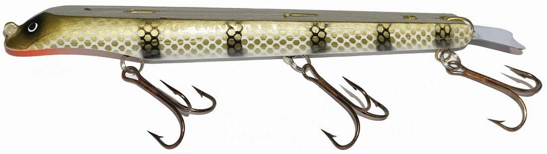 Suick Musky Lures Series 10" Dive and Rise Bait